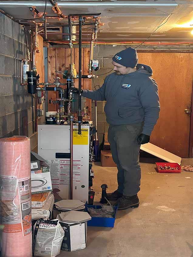 Central Water Heater System