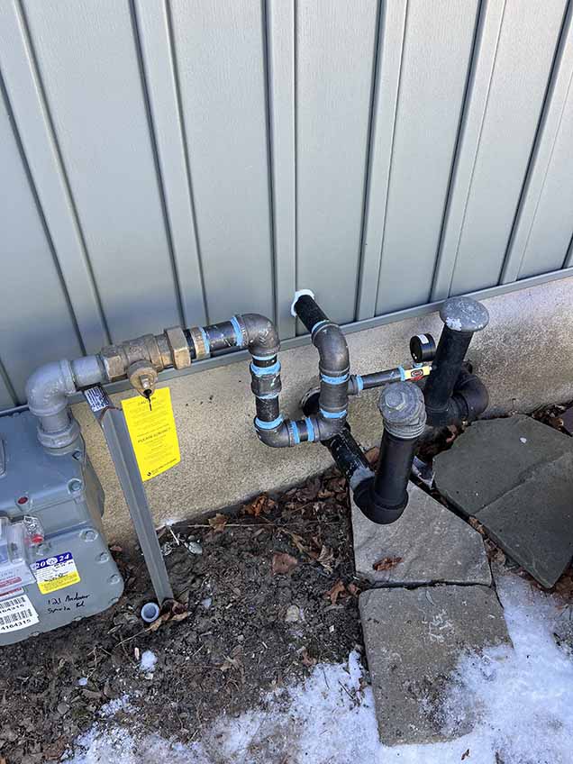 Gas Line Installation